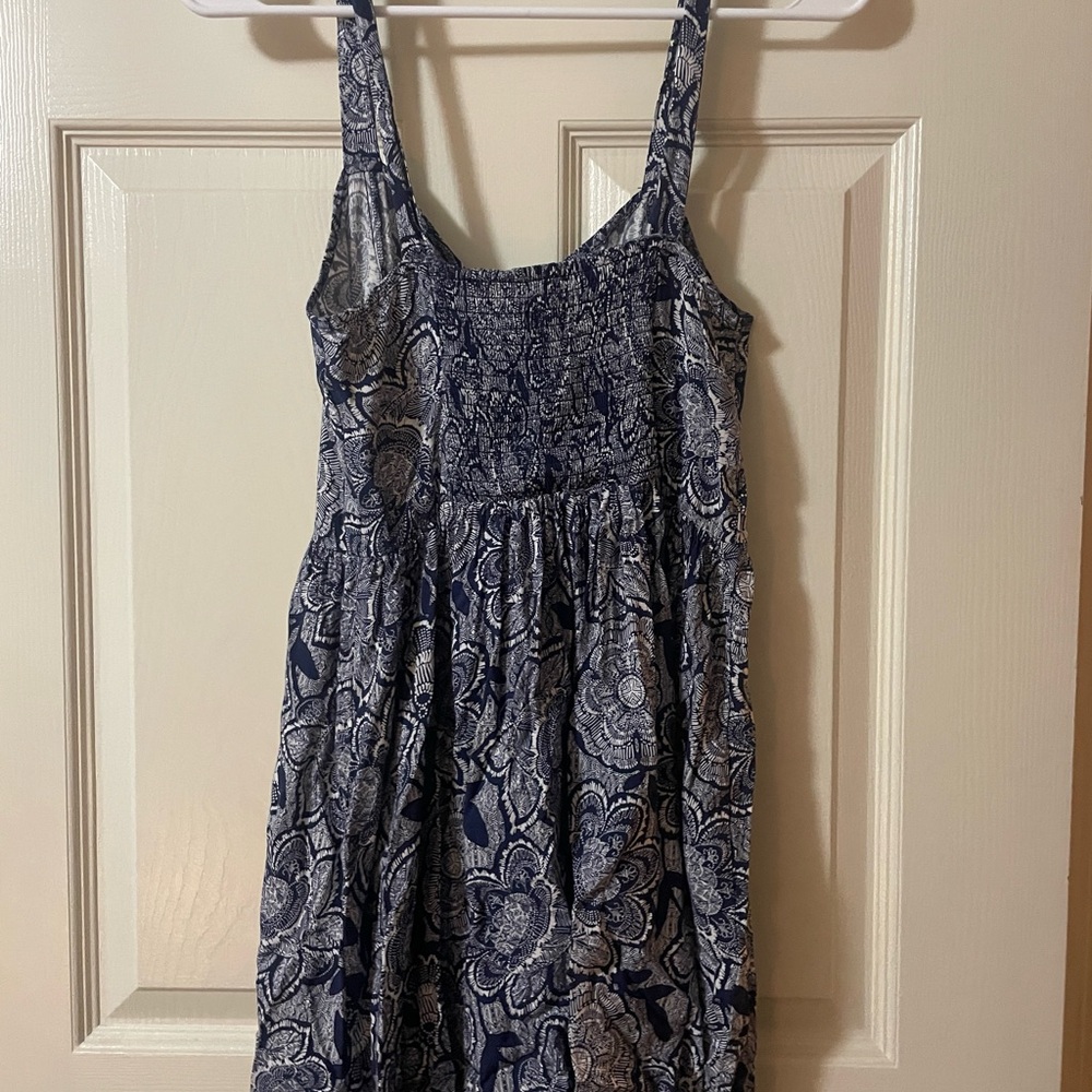 Forever 21 Women’s blue floral mini dress - size S